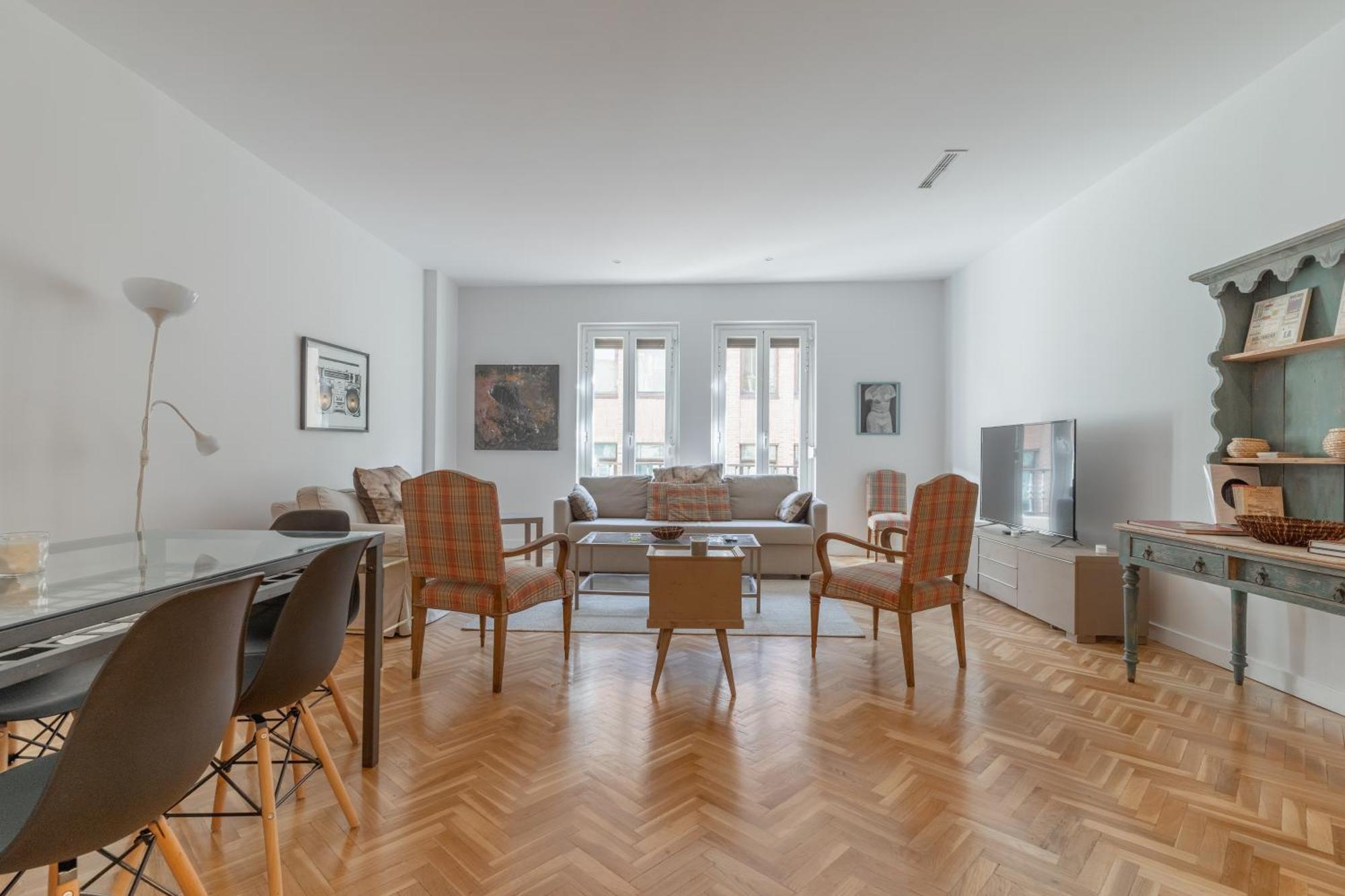Spacious Central-3Bedrooms 3Bathrooms-Sol 马德里 外观 照片
