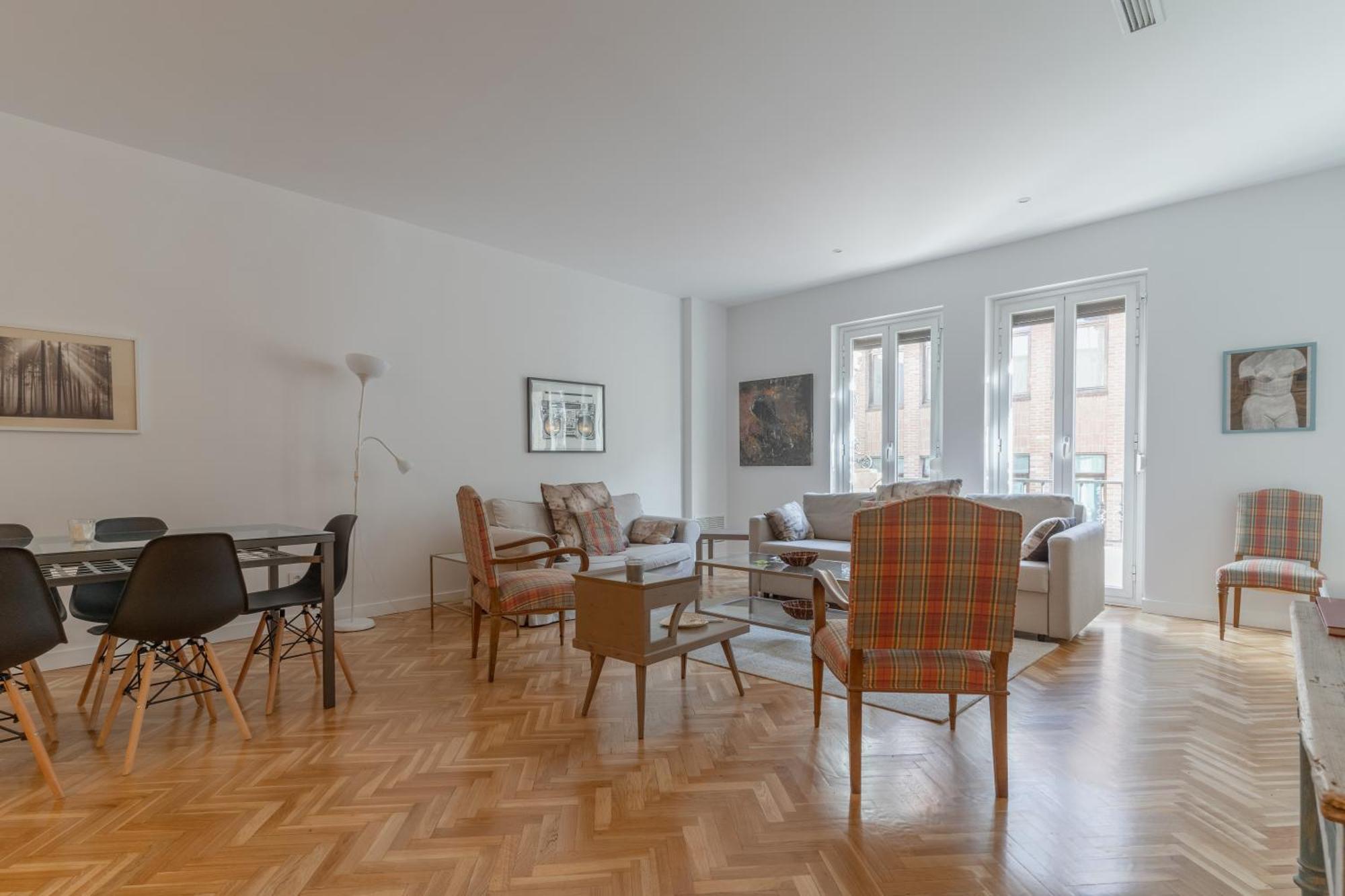 Spacious Central-3Bedrooms 3Bathrooms-Sol 马德里 外观 照片