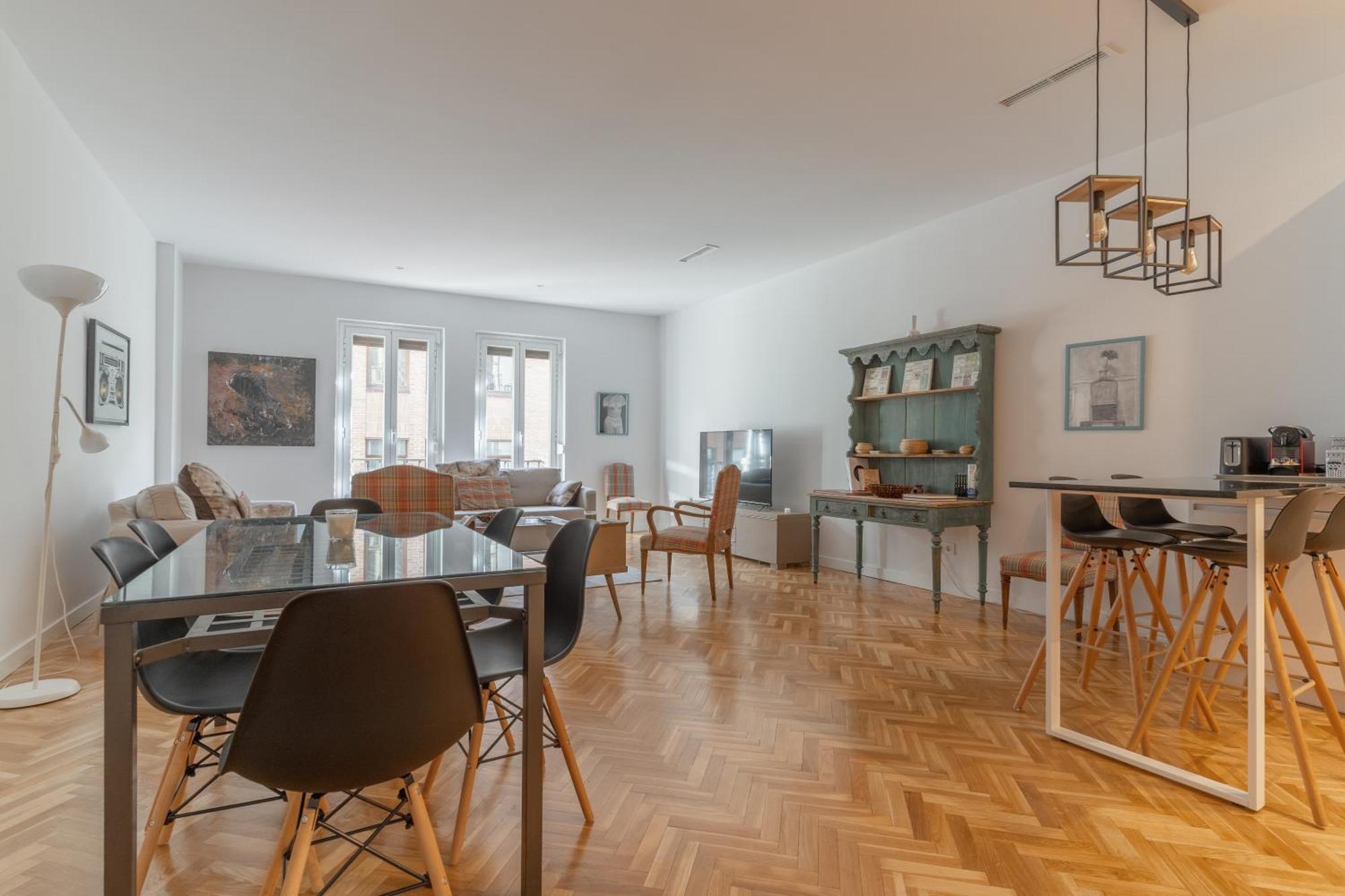 Spacious Central-3Bedrooms 3Bathrooms-Sol 马德里 外观 照片